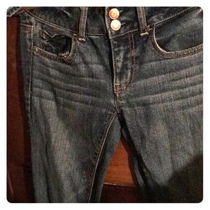 American eagle jeans size 00 artist stretch.